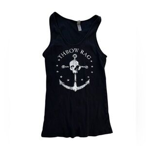 Salton Sea Throw Rag sailor rock band women’s tank top circa 2008-L